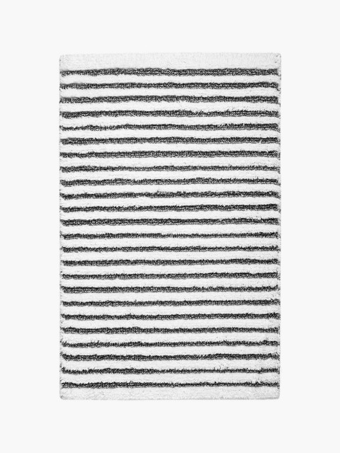 Bath rug petrol blue