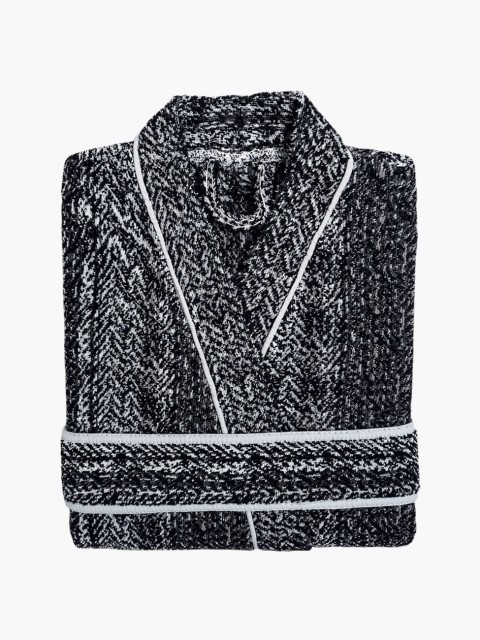 Bathrobe black