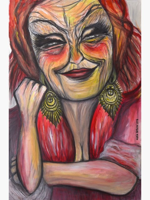 Pintura Esmeralda, a...