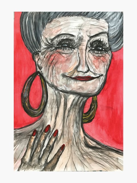 Pintura Louise, a Sensual