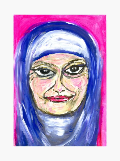 Pintura Madre Helena, a Sábia