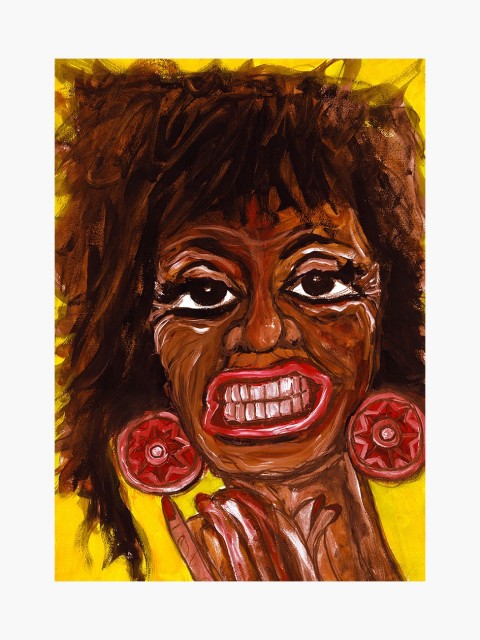 Pintura Jamila, a Irreverente
