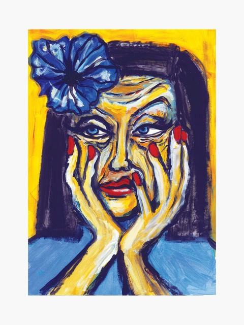 Pintura Constança, a Enfadada