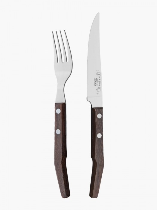 Juego de  2 cuchillo y 2tenedor