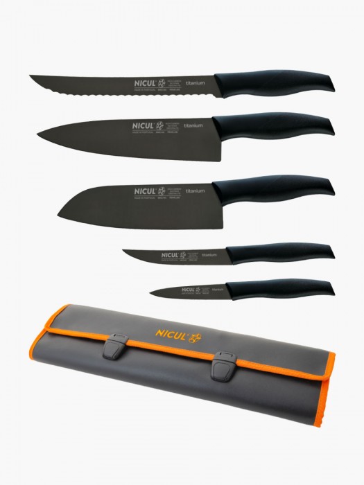 Estuche con 5 Cuchillos