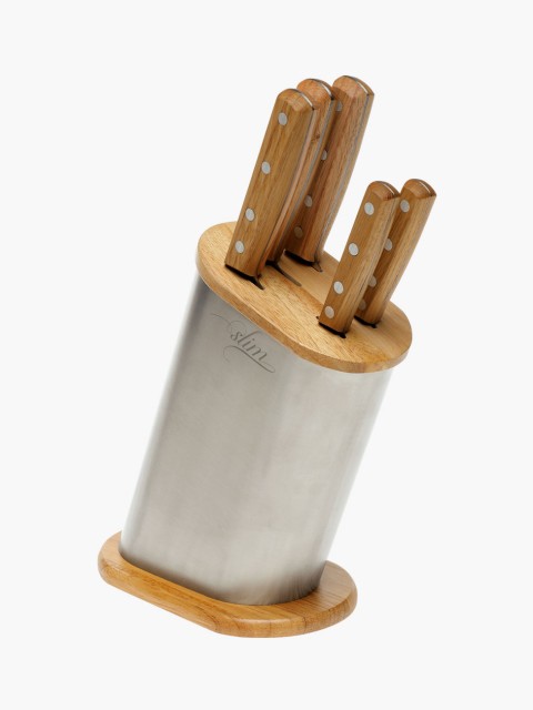 Bloque con 5 Cuchillos