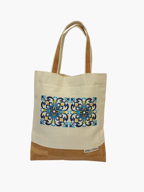Sac en Lin et Liège Naturel