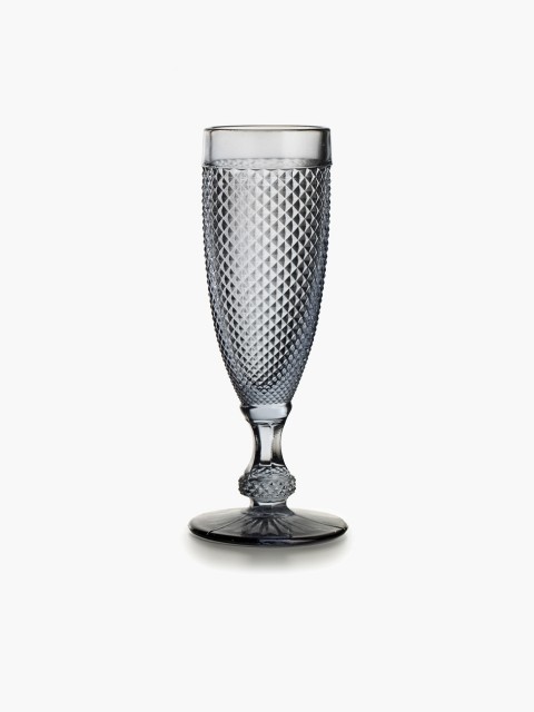 Set with 4 Flutes Grey