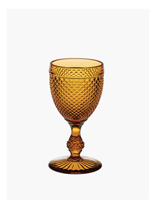 Pack de 4 Verres à Pied Vin Rouge Ambre