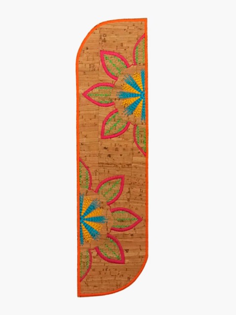 Cork Bookmark Flower