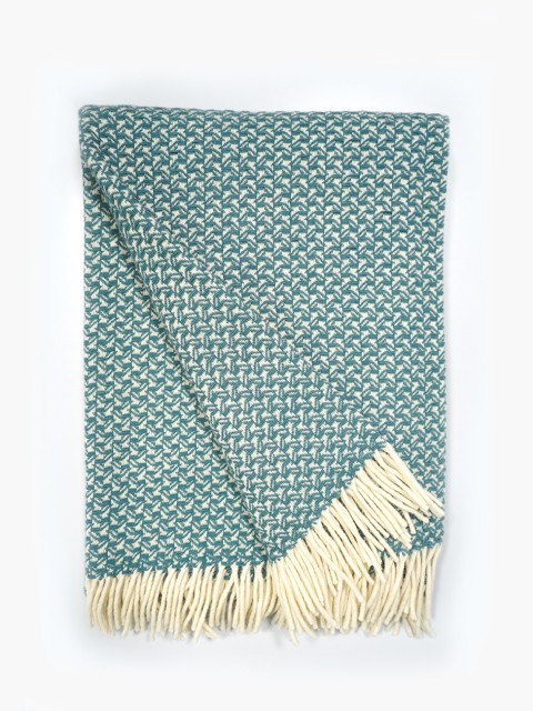 100% Wool Blanket Grey...