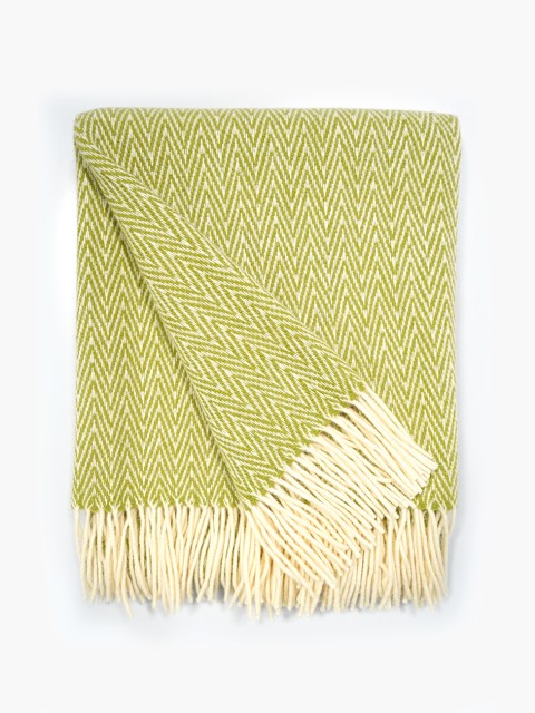 100% Wool Blanket Pistachio...
