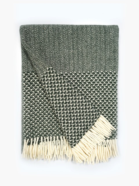 100% Wool Blanket Dark...