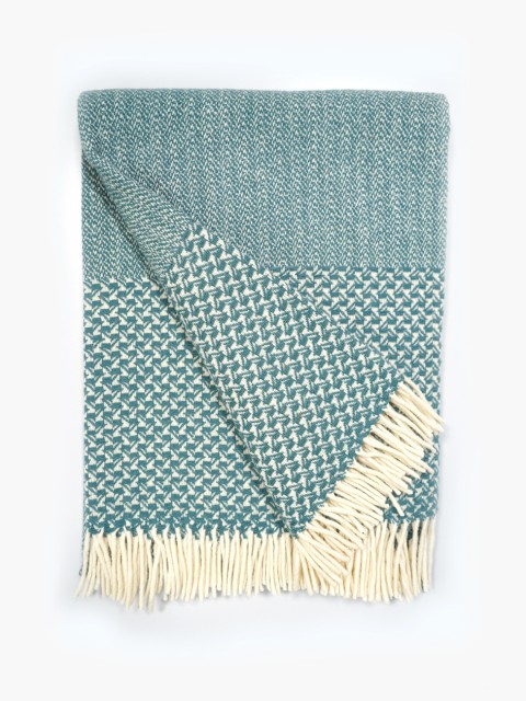100% Wool Blanket Grey...