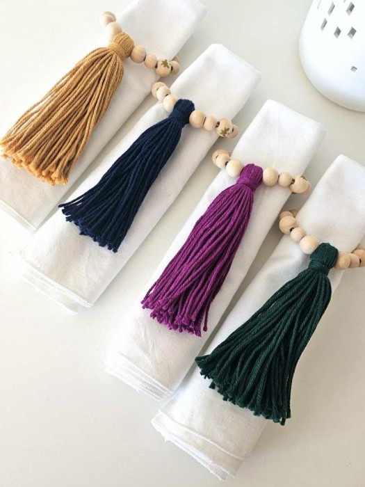 Set of 4 Napkin Rings