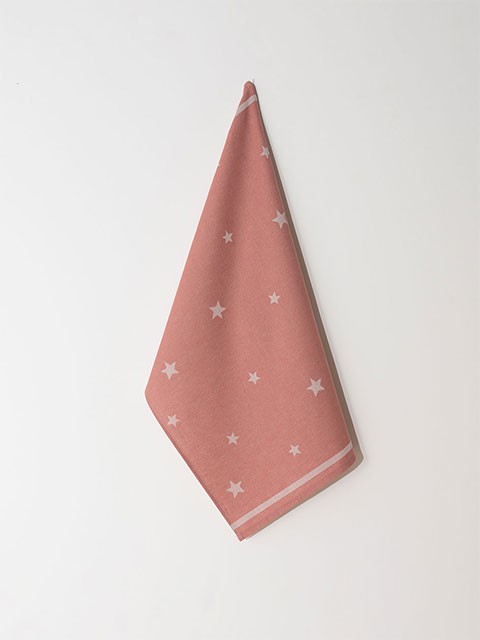Set of 4 Tea Towels Brick