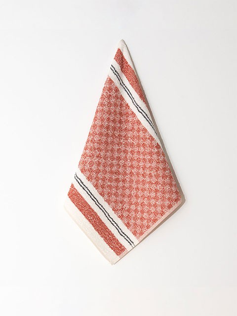 Set of 4 Terry Towels Brick