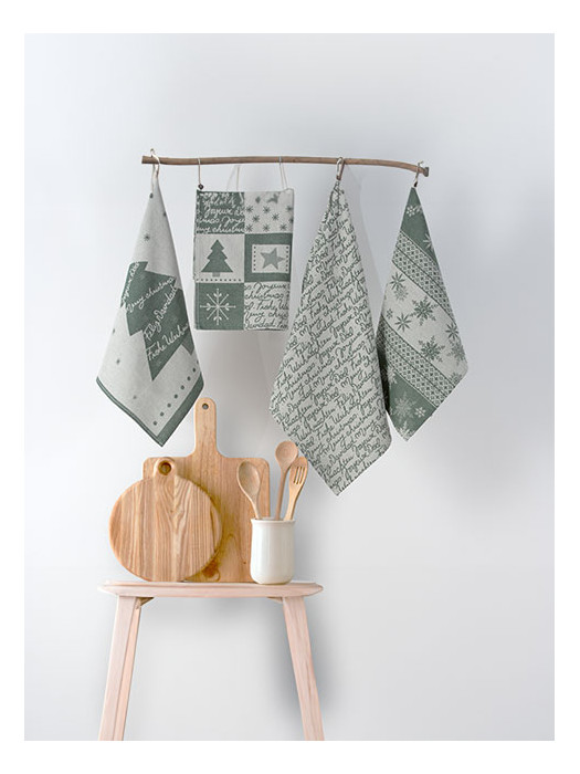 Set of 4 Towels 50x70 cm
