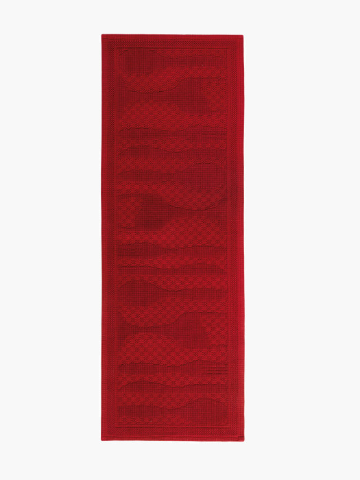 Tapete de cozinha vermelho