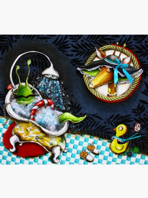 Ilustração 51x56cm