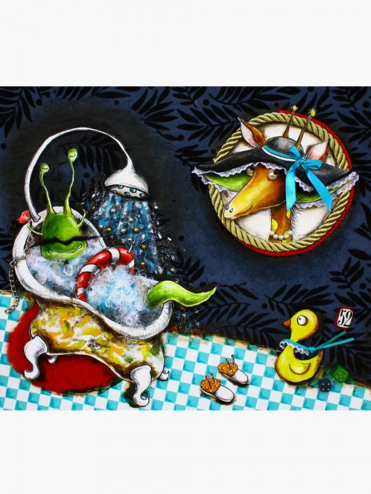 Ilustração 51x56cm